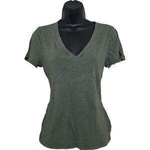 ☆Madewell Olive Green V-Neck Tee☆